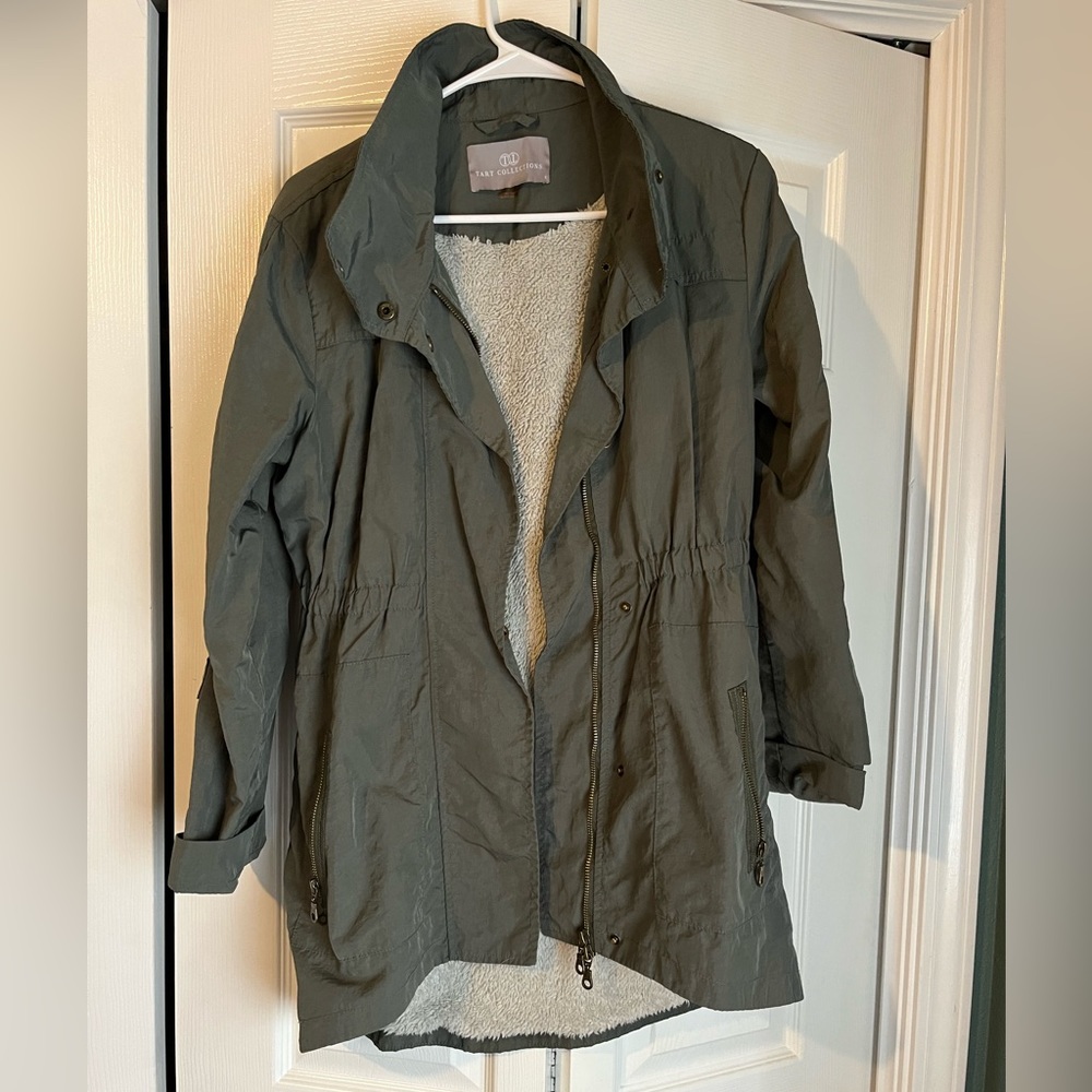 Tart Collection khaki green jacket